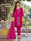 Sufy Vol 2 By Sankheswer Viscose Kurti With Bottom Dupatta Wholesale Market In Surat
